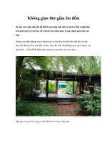 Không gian thư giãn êm đềm ppsx