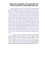 Giáo trình hướng dẫn cách phát triển bảo hiểm trong thời kỳ công nghệ hiện nay phần 1 pot