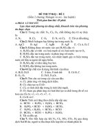 ĐỀ THI TNKQ – ĐỀ 2 pot