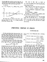 Tuyển tập 30 năm tạp chí toán học và tuổi trẻ part 8 ppt