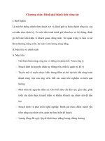 Quản lý Nhân sự: Chương chín: Đánh giá thành tích công tác potx