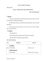 Giáo án âm nhạc 9 - trường THCS Lý Tự Trọng part 1 pptx