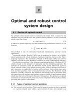 Advanced Control Engineering - Chapter 9 pptx