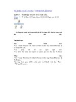 HỆ ĐIỀU HÀNH-MẠNG WINDOWS SERVER Lab02 - Thiết lập forum cho website pot