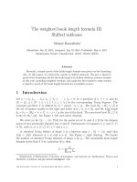 Báo cáo toán học: 