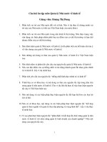 Câu hỏi ôn tập môn Quản lý Nhà nước về kinh tế ppt