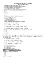 HƯỚNG DẪN ÔN THI ĐH – CĐ NĂM 2011 MÔN: HÓA HỌC – ĐỀ 13 docx