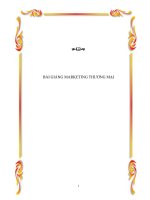 BÀI GIẢNG MARKETING THƯƠNG MẠI doc