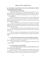 BÀI GIẢNG QUẢN LÝ SẢN XUẤT NÔNG NGHIỆP - BÀI 8 ppt