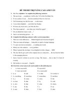 ĐỀ THI BỔ TRỢ NÂNG CAO ANH VĂN pdf