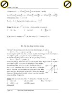Giáo trình tổng hợp những cách giải các bài toán phức tạp bằng phương pháp lập trường số phức phần 2 ppt