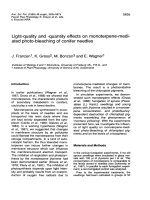 Báo cáo lâm nghiệp: 