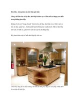 Đảo bếp - trung tâm của trái tim ngôi nhà pptx