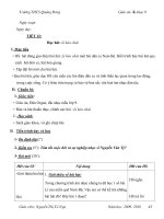 Giáo án âm nhạc 9 - trường THCS Quảng Đông part 8 pps