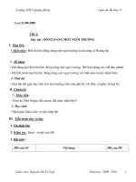 Giáo án âm nhạc 9 - trường THCS Quảng Đông part 1 docx