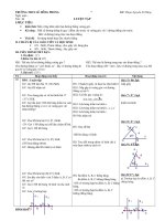 Giáo án đường thẳng vuông góc. đường thẳng song song - Tiết 4 pot