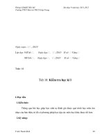 Giáo án âm nhạc 9 - trường THCS Giáp Trung part 10 doc