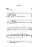 đánh giá thực trạng công tác bồi thường giải phóng mặt bằng, hỗ trợ và tái định cư đoạn đường cao tốc nội bài   lao cai qua địa bàn thị xã phú thọ – tỉnh phú thọ giai đoạn 2006   2011