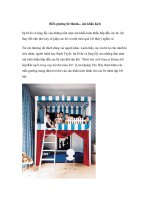 Biến giường bé thành... sân khấu kịch pdf