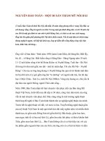 NGUYỄN BẢO TOÀN potx