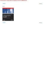 Oracle Database 10g A Beginner''''s Guide phần 1 doc