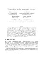 Báo cáo toán học: 