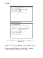 Giáo trình hướng dẫn cách sử dụng Spanning-Tree để xây dựng cấu trúc không vòng lặp trong mạng giả lập VLAN phần 2 doc