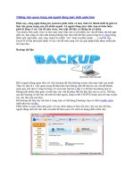 Những việc quan trọng mà người dùng máy tính quên làm ppt