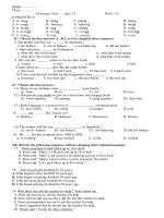 45 minutes Test - class 12 No:01 docx