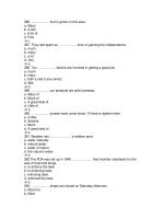 Kĩ thuật thi trắc nghiệm 5 docx