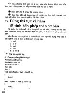 Bạn sẽ thành thạo C++ chỉ trong 21 ngày part 9 pptx