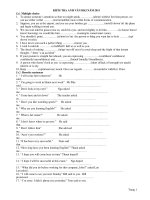 KIỂM TRA ANH VĂN HKI NĂM 2011 pdf