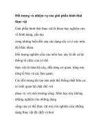 Đối tượng và nhiệm vụ của giải phẫu hình thái thực vật ppsx