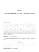 Analysis and Control of Linear Systems - Chapter 5 pptx