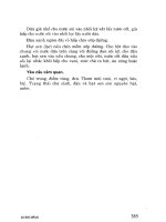 555 món ăn Việt Nam - Kỹ thuật chế biến và giá trị dinh dưỡng part 8 docx