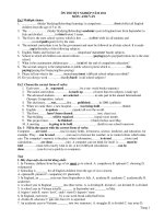 ÔN THI TỐT NGHIỆP NĂM 2011 MÔN: ANH VĂN pot