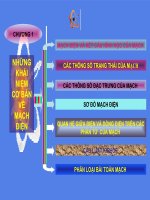 Giáo trình mạch điện - chương 1 potx
