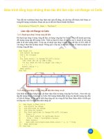 Giáo trình tổng hợp những thao tác khi làm việc với Range và Cells phần 1 pps