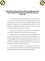 Giáo trình hướng dẫn tìm hiểu về giải pháp bảo hiểm thông thương đường biển hiện nay tại nước ta phần 1 potx