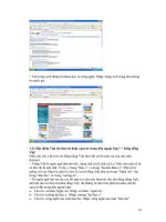 HƯỚNG DẪN KHAI THÁC VÀ SỬ DỤNG INTERNET part 4 pptx