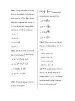 Đề Thi Học Kì 1 – Tác Giả : Vũ Đình Bảo – ĐH Kinh Tế Đề 4 pps