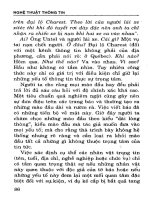 Giáo trình nghệ thuật thông tin part 7 ppsx