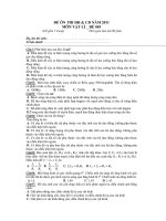 ĐỀ ÔN THI ĐH & CĐ NĂM 2011 MÔN VẬT LÍ _ ĐỀ 003 pptx