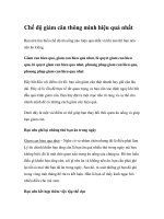 Chế độ giảm cân thông minh hiệu quả nhất pdf