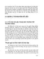 Phát triển hệ thống thông tin - Góc nhìn của người quản lý part 5 pot