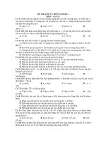 ĐỀ THI THỬ TN THPT NĂM 2011 MÔN : VẬT LÍ ppt