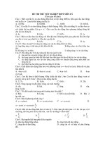 ĐỀ THI THỬ TỐT NGHIỆP THPT MÔN LÝ pdf