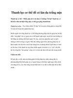 Thanh lọc cơ thể để có làn da trắng mịn pot