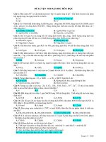 ĐỀ LUYỆN THI ĐẠI HỌC HÓA HỌC ppsx