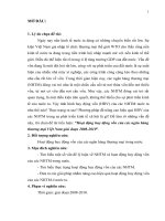 TIỂU LUẬN: Thực trạng hoạt động huy động vốn của nước ta giai đoạn 2008-2010 pptx